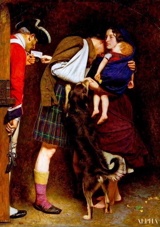 L'ordre de libération - John Everett Millais - Reproductions de tableaux et peintures haut de gamme