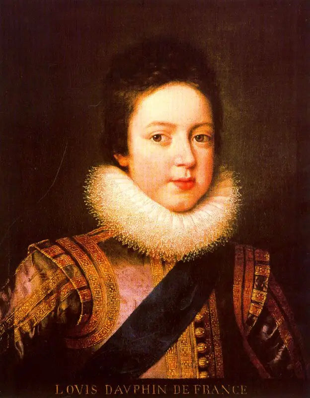 Ludvík XIII. jako Dauphin - Frans Pourbus mladší