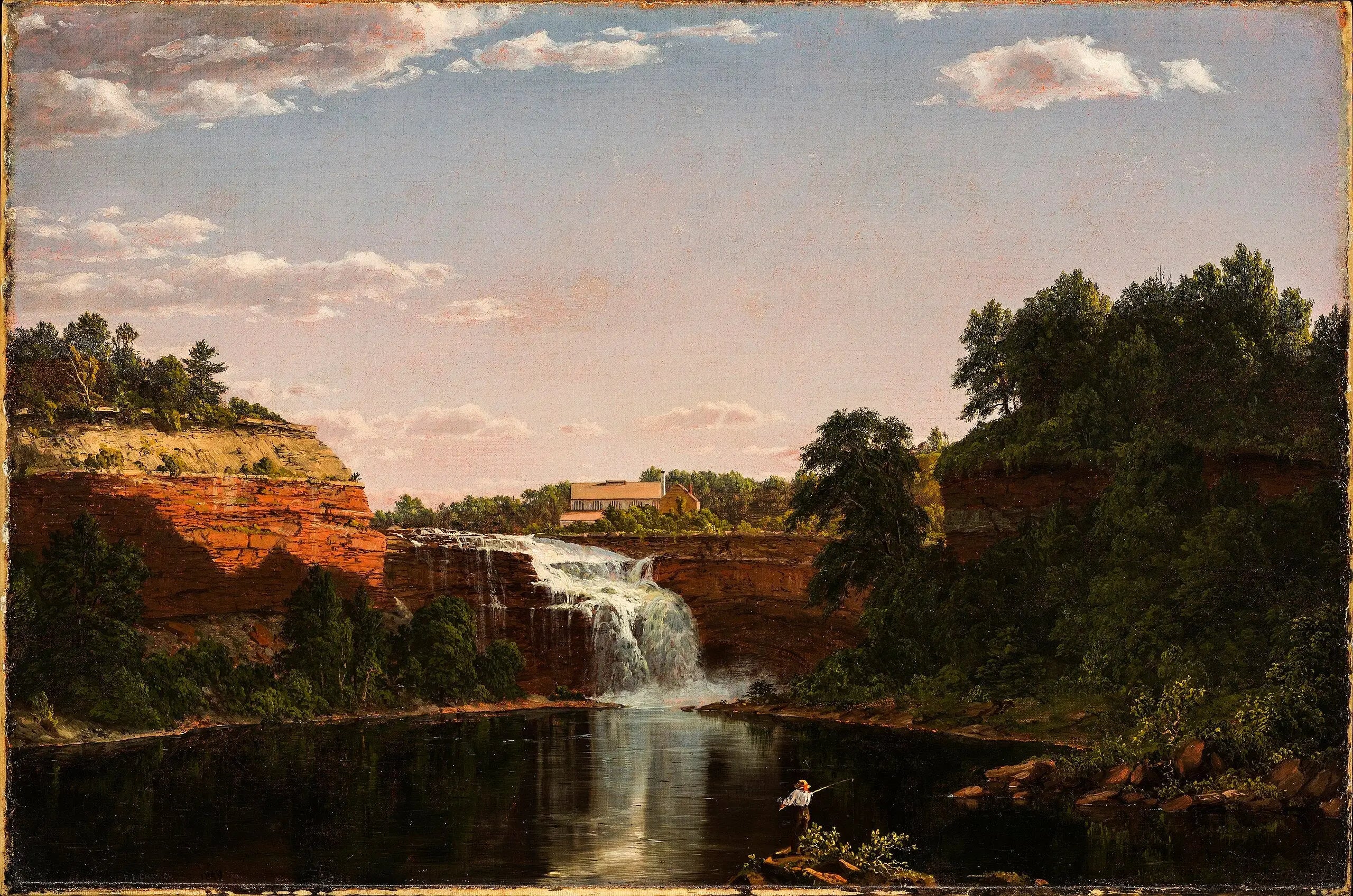 Lower Falls Rochester - Frederic Edwin Church - Alpha Reproduction