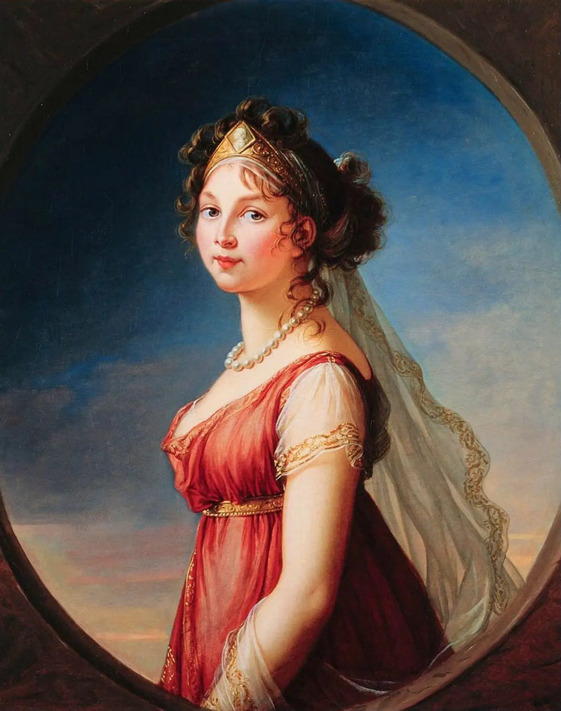 Luise von Mecklenburg-Strelitz, královna Pruska - Élisabeth Vigée Le Brun