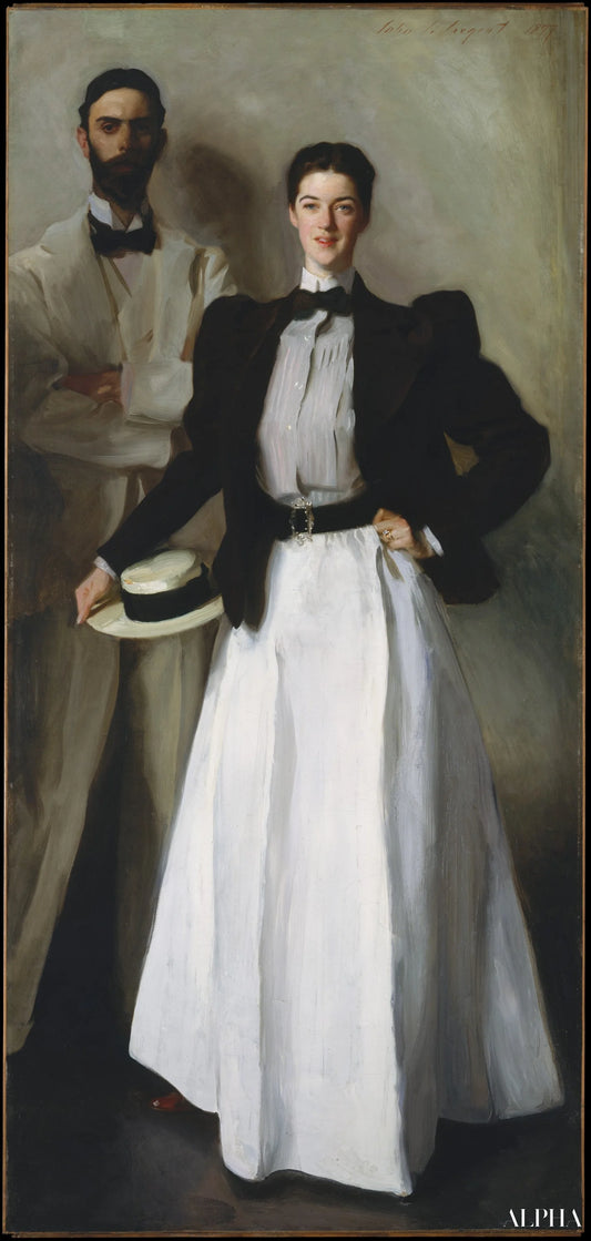 M. et Mme IN Phelps Stokes - John Singer Sargent - Reproductions de tableaux et peintures haut de gamme