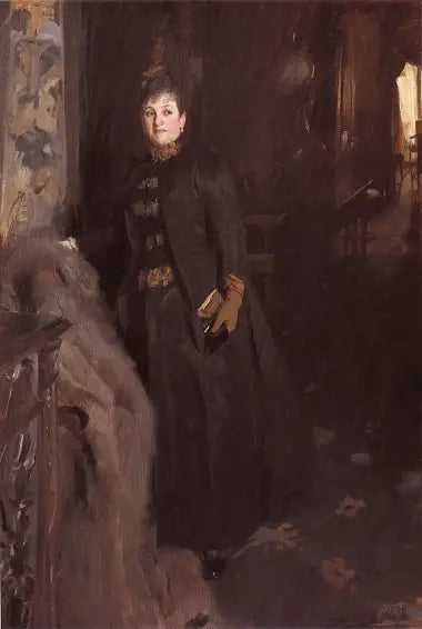 Madame Clara Rikoff - Sestra paní Salomonové - Anders Zorn
