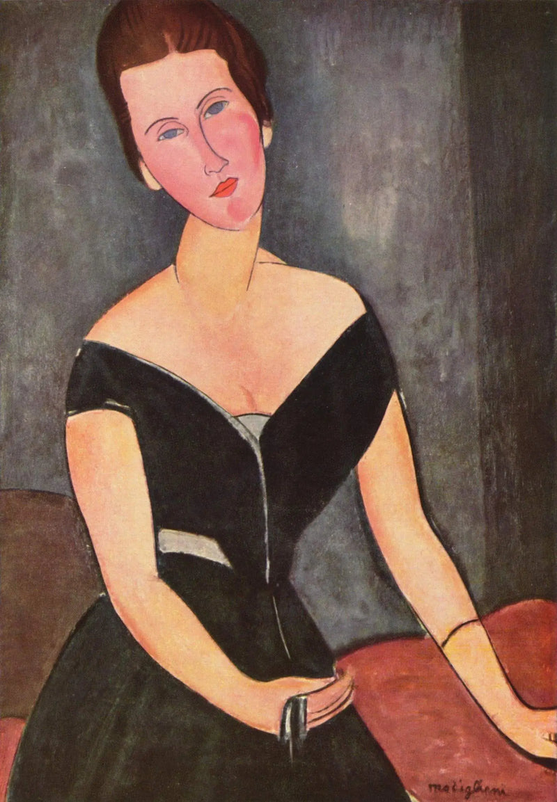 Paní Georges van Muyden - Amedeo Modigliani