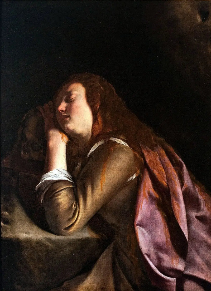 Madeleine pokání - Artemisia Gentileschi