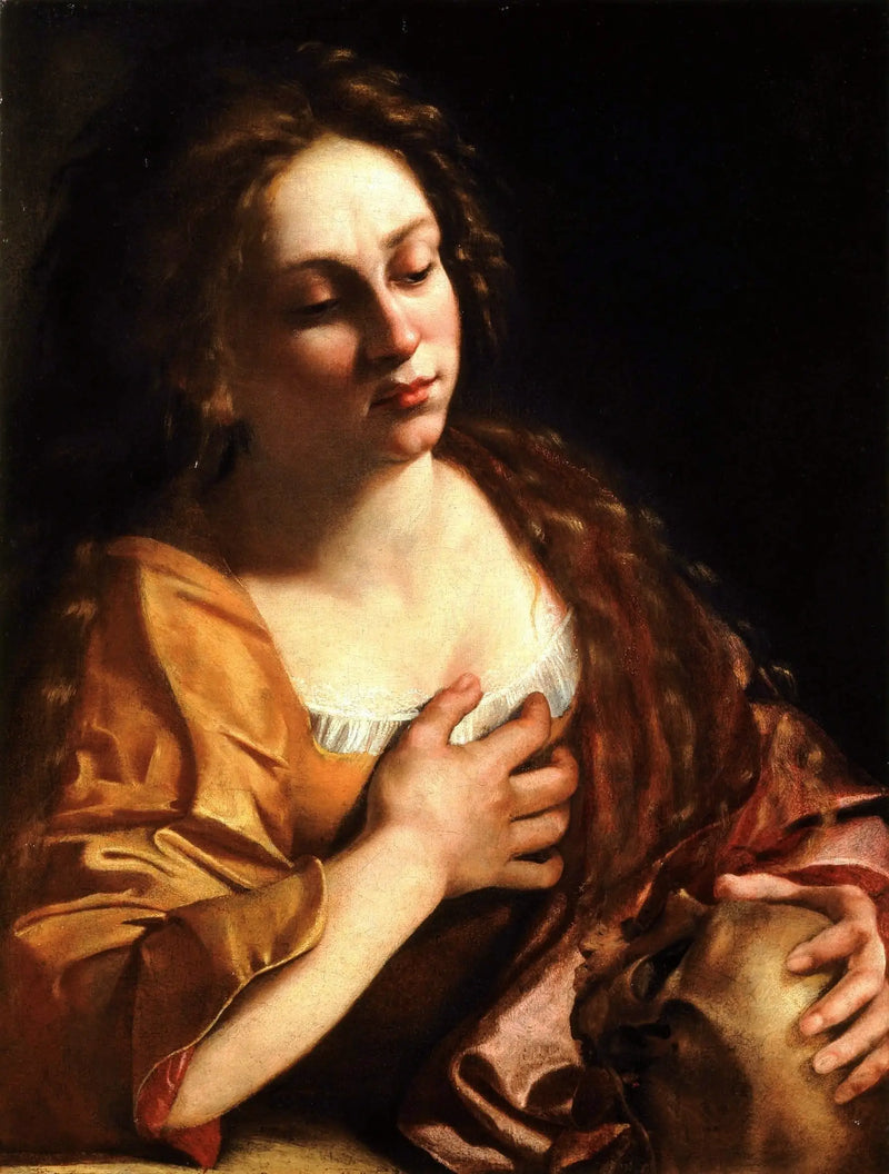 Madeleine pokání - Artemisia Gentileschi