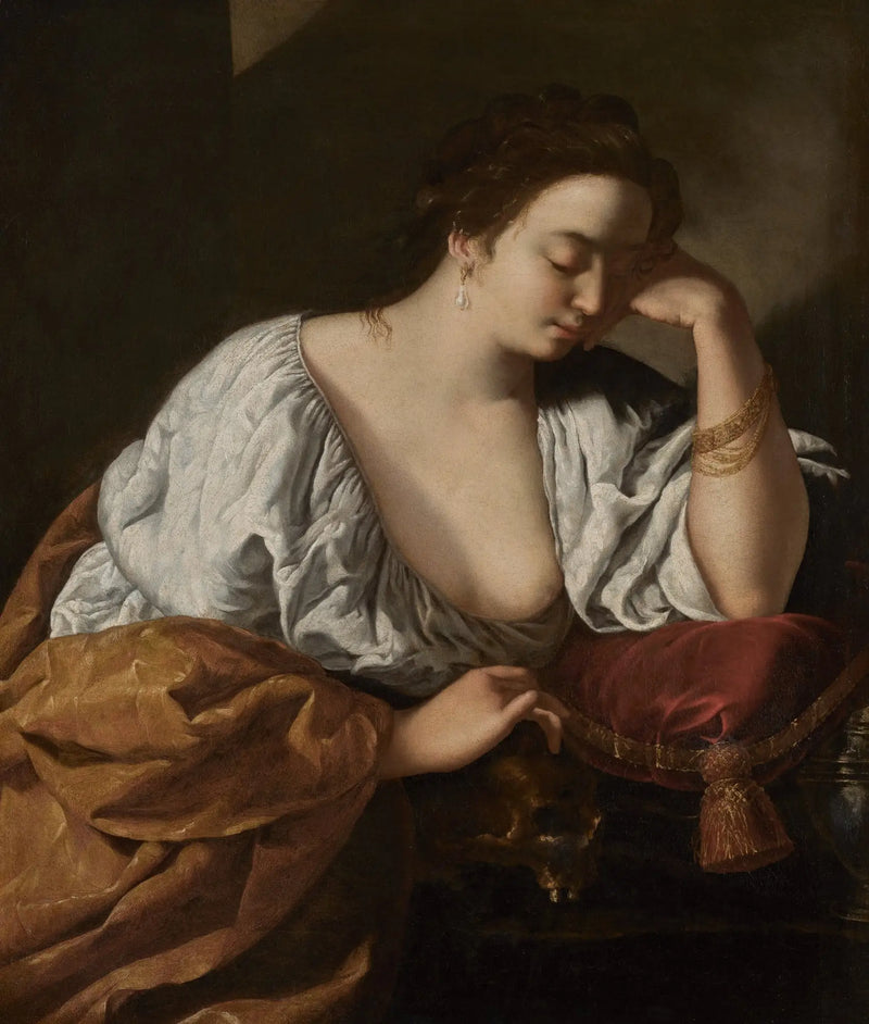 Madeleine pokání - Artemisia Gentileschi