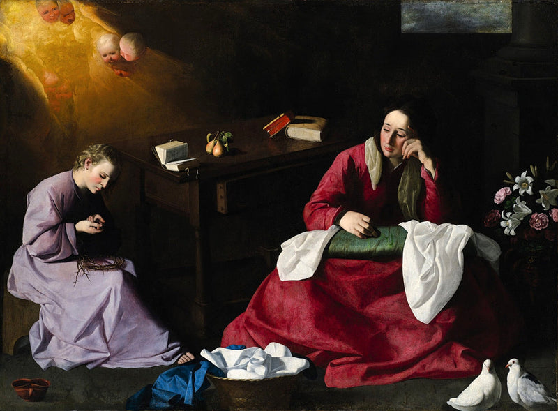 Dům v Nazaretu - Francisco de Zurbarán