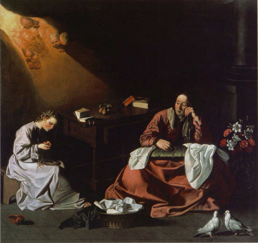 Dům v Nazaretu - Francisco de Zurbarán