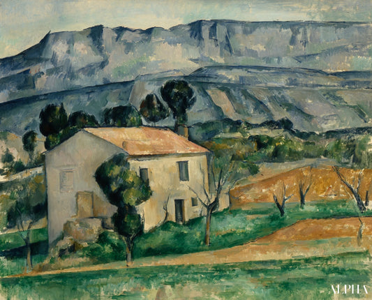 Maison en Provence - Paul Cézanne - Reproductions de tableaux et peintures haut de gamme