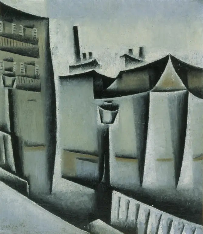 Domy v Paříži - Juan Gris
