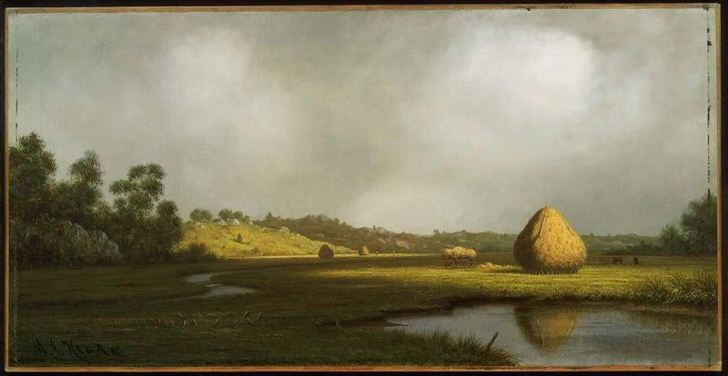 Solné pánve, Newburyport, Massachusetts - Martin Johnson Heade