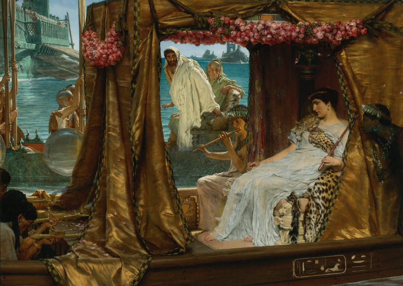 Marc Antoine a Kleopatra - Lawrence Alma-Tadema