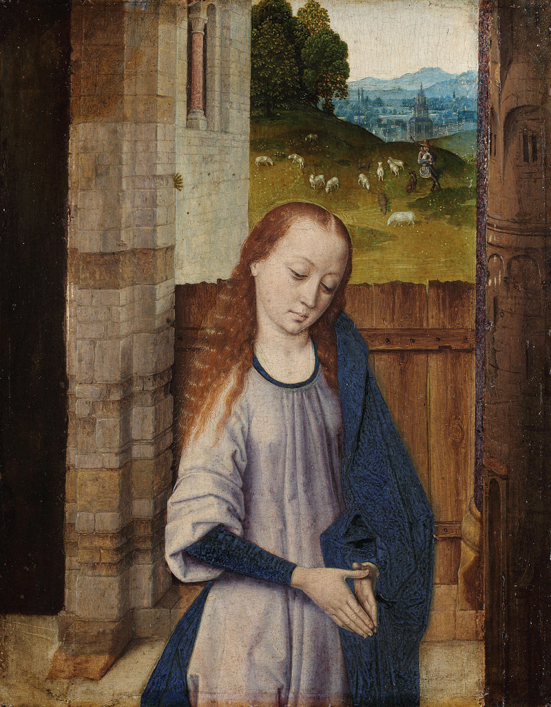 Marie v modlitbě - Dirk Bouts