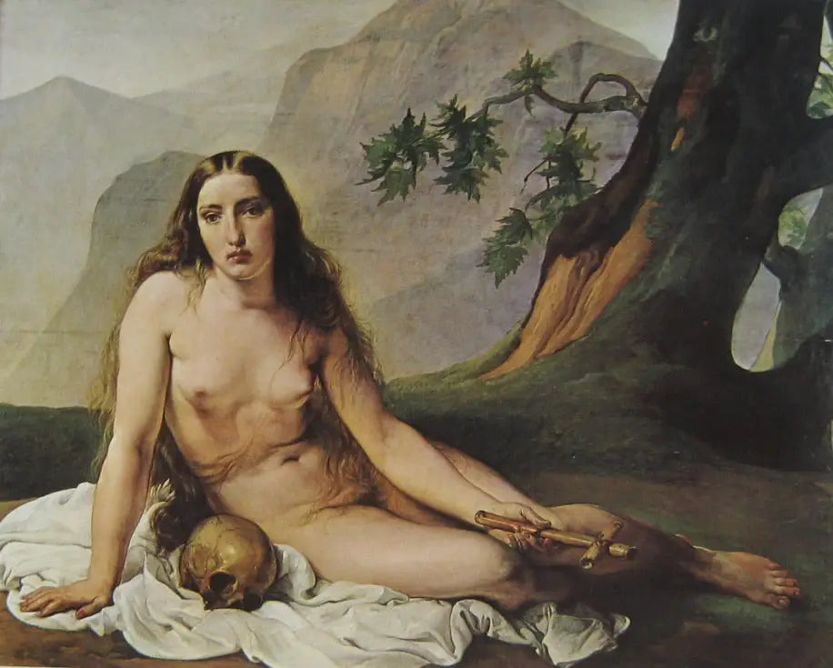 Marie-Madeleine pénitente - Francesco Hayez - Alpha Reproduction