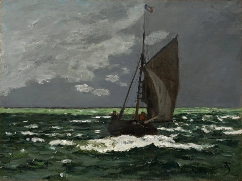 Námořníci, bouřka - Claude Monet