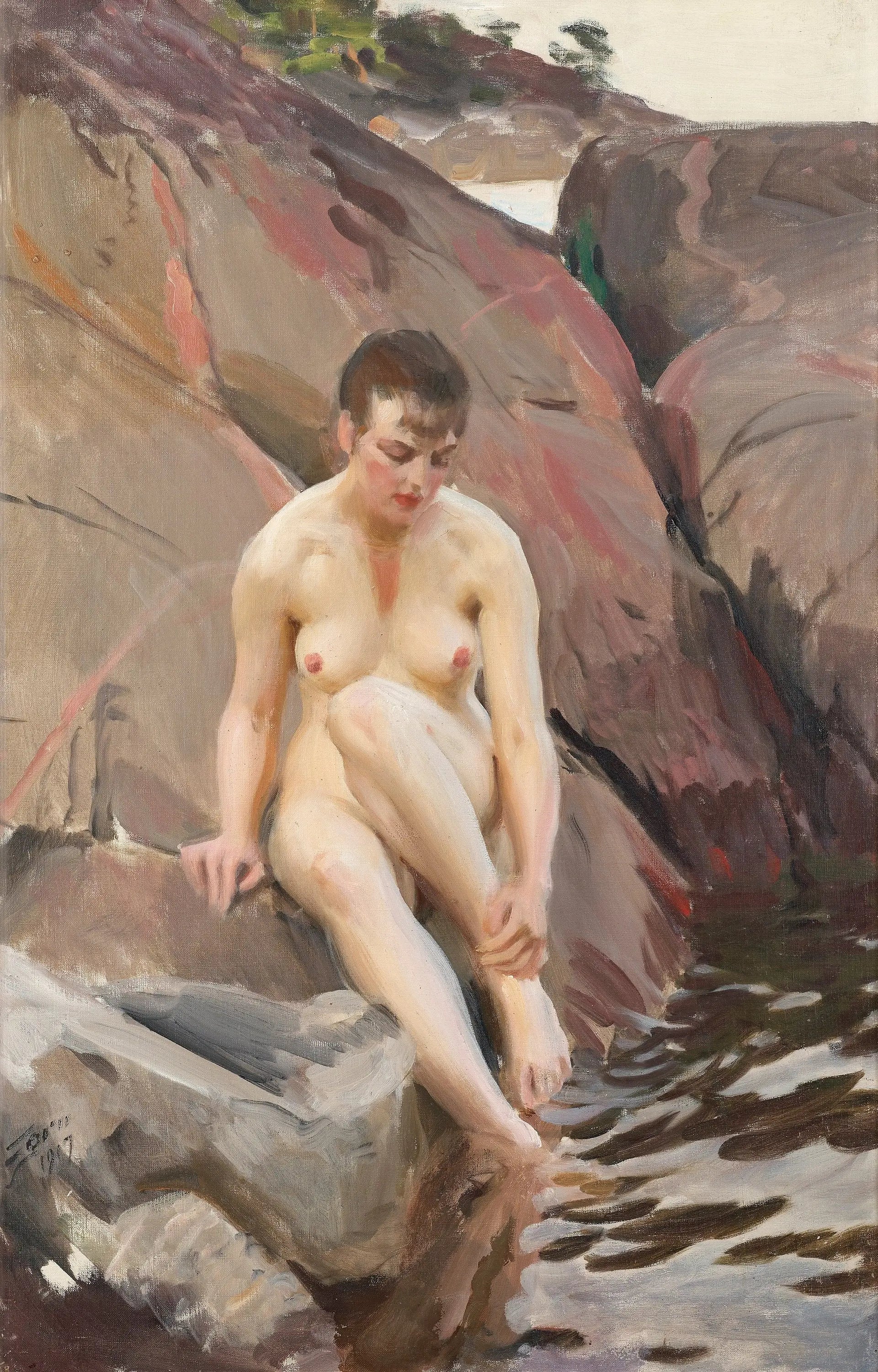 Marta - Anders Zorn - Alpha Reproduction