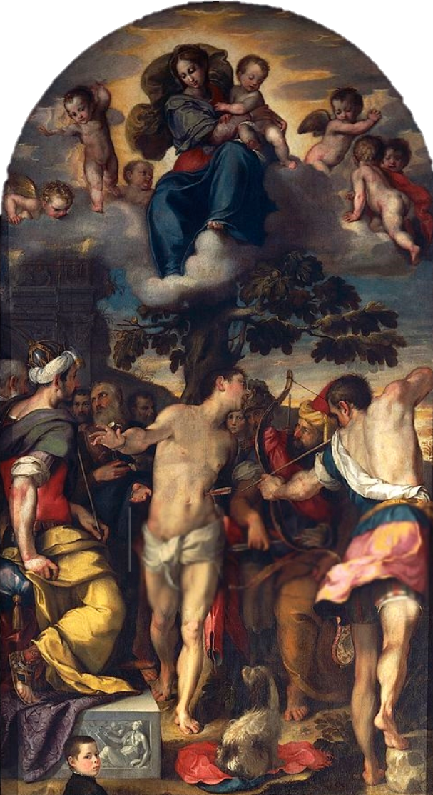 Mučednictví svatého Sebastiana - Federico Barroci