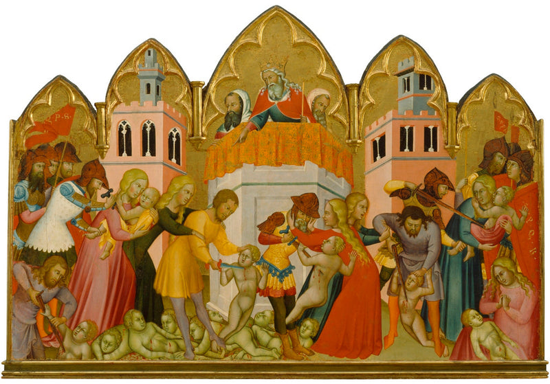 Masakr nevinných - Bartolo di Fredi