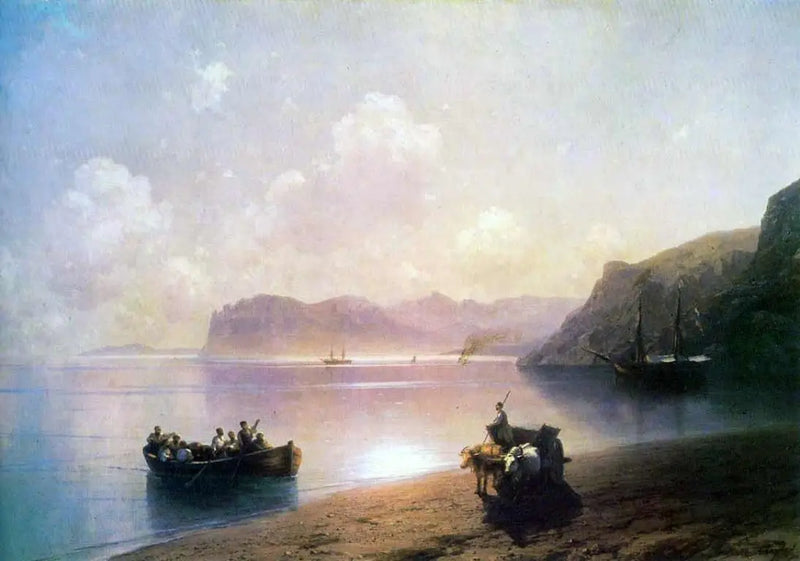 Ráno nad mořem - Ivan Aïvazovski
