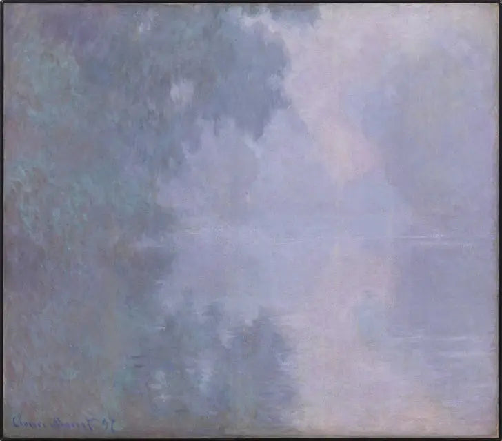 Ráno na Seině - Claude Monet