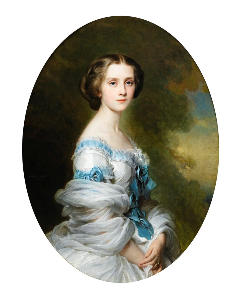 Mélanie de Bussière, hraběnka Edmond de Pourtalès - Franz Xaver Winterhalter