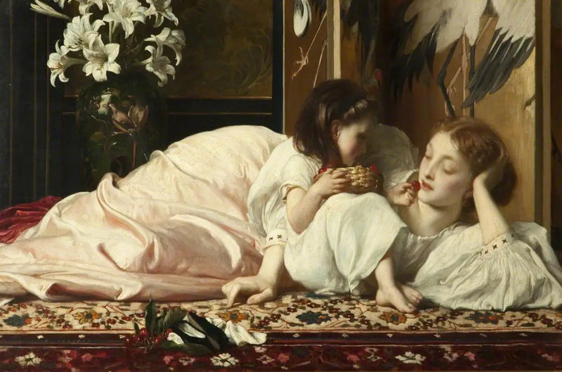 Matka a dítě - Frederic Leighton