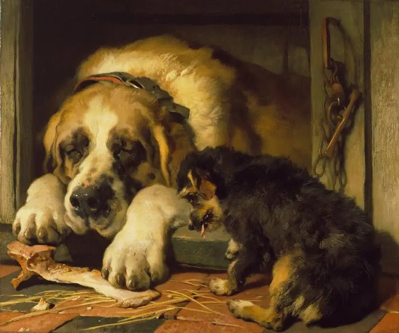 Miettes douteuses - Edwin Henry Landseer