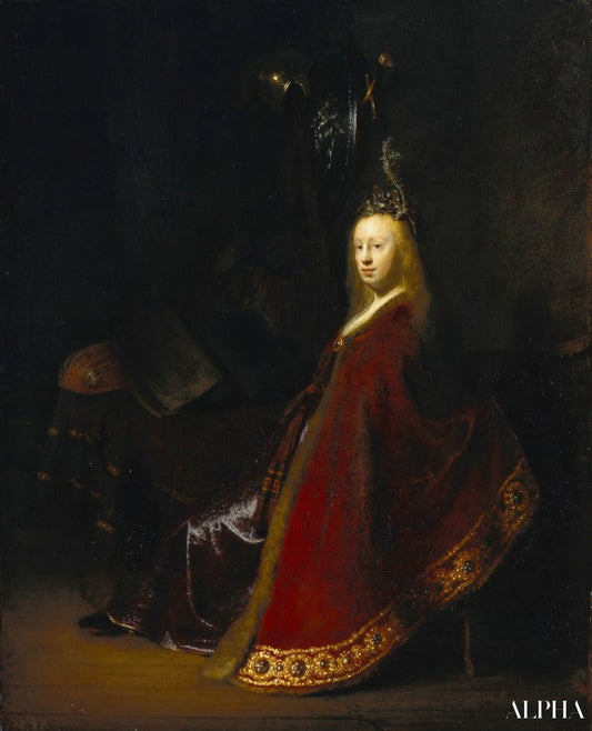 Minerva - Rembrandt van Rijn - Reproductions de tableaux et peintures haut de gamme