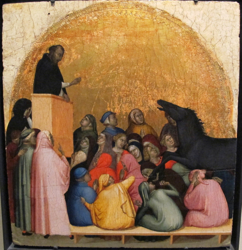 Zázrak svatého Petra mučedníka - Bernardo Daddi