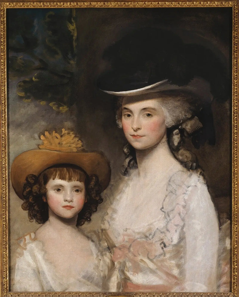 Mme Blades a její dcera - Gilbert Stuart