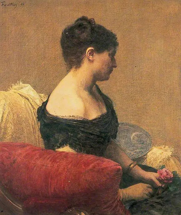 Mme Léon Maître - Henri Fantin-Latour - Alpha Reproduction