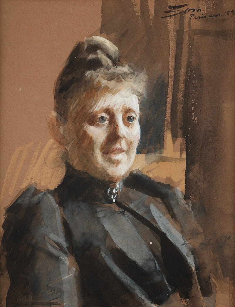 Mme Matilda Klingspor - Anders Zorn