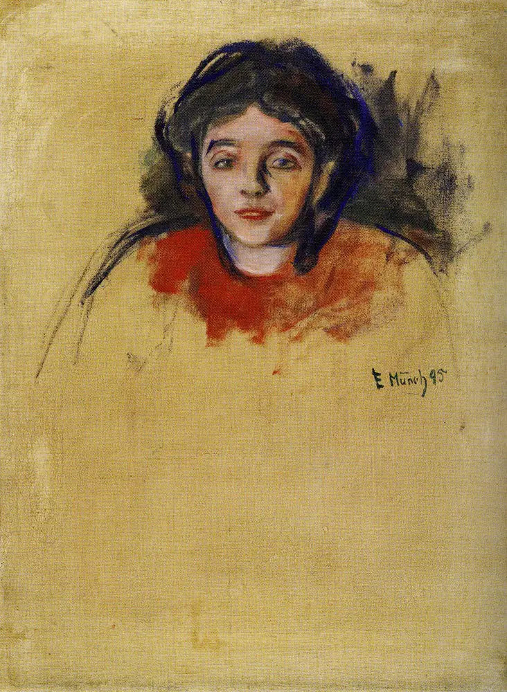 Reproduction du tableau « Modèle de Berlin - Edvard Munch » par Alpha Reproduction en peinture à l’huile