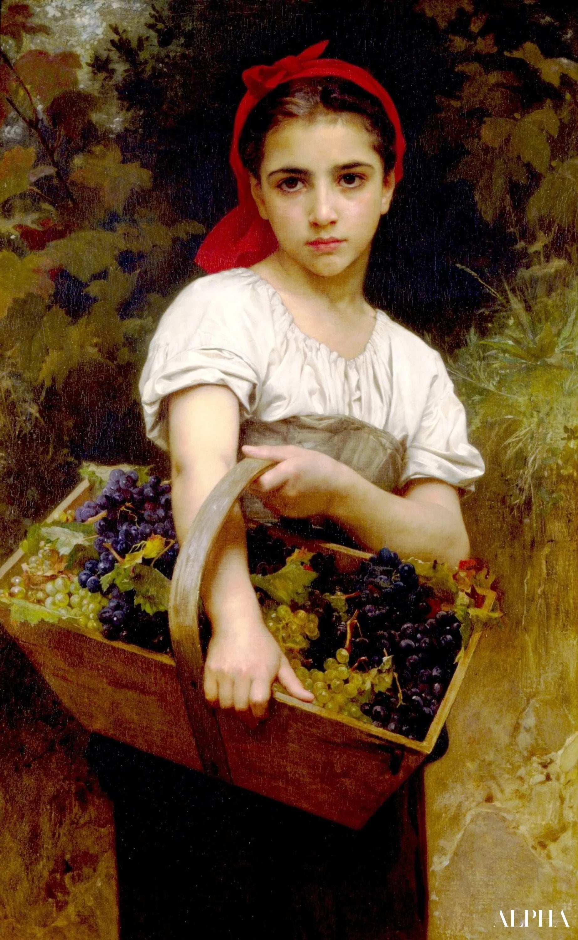 Moissonneuse - William Bouguereau - Reproductions de tableaux et peintures haut de gamme