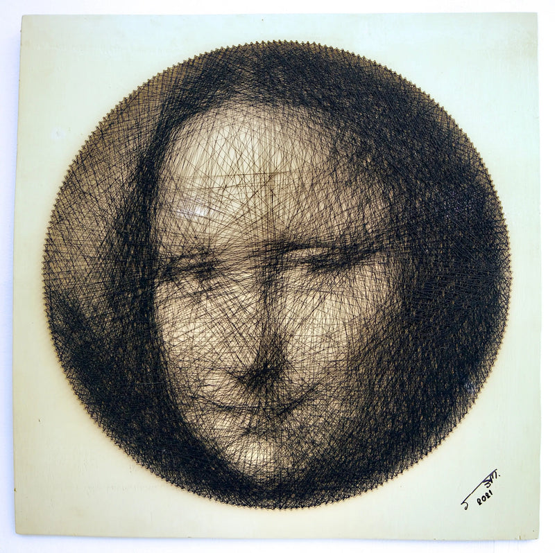 String Art Mona Lisa | 60 x 60 cm