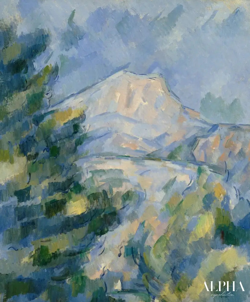 Mont Sainte-Victoire - Paul Cézanne - Reproductions de tableaux et peintures haut de gamme