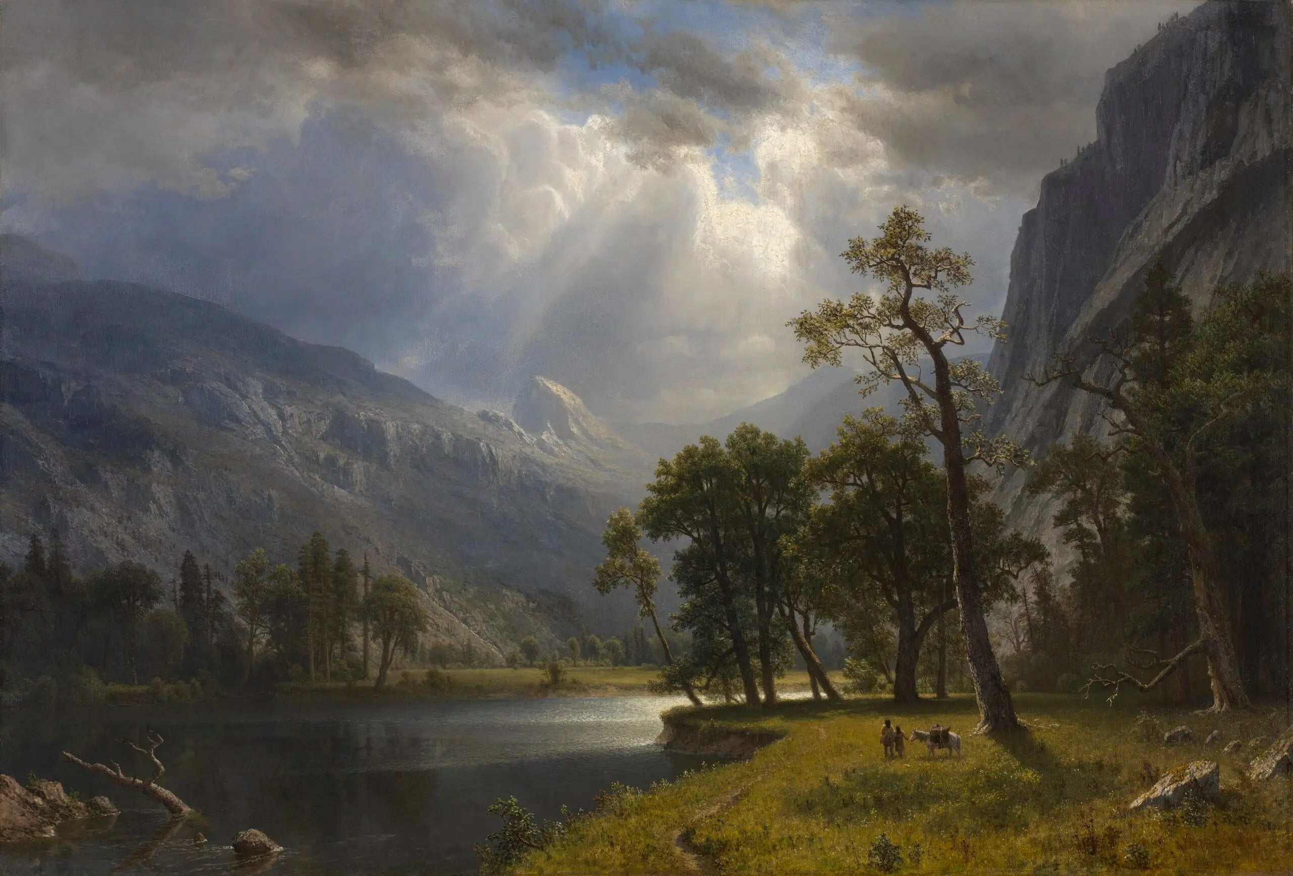 Mont Starr King Yosemite - Albert Bierstadt - Alpha Reproduction