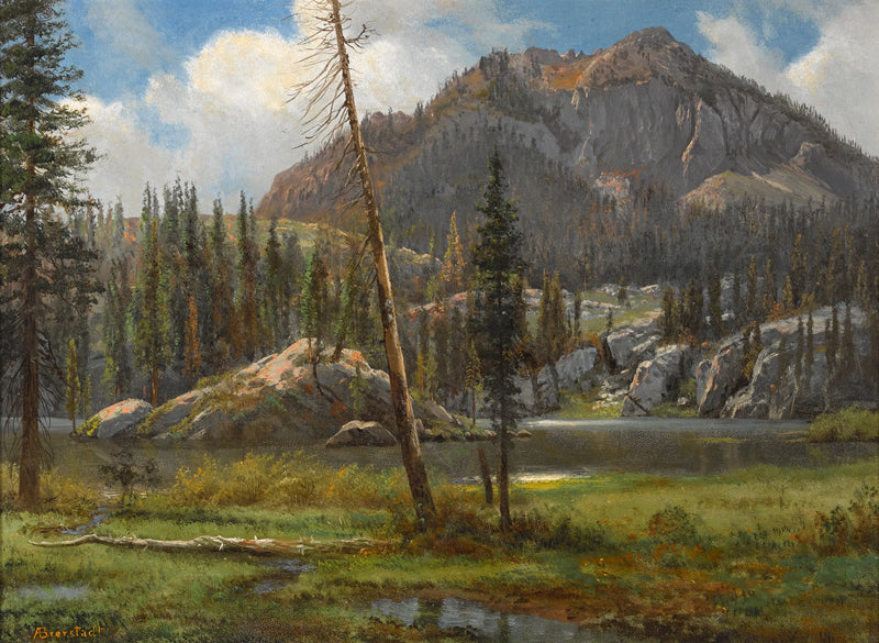 Hory na jihu pohoří Sierra Nevada - Albert Bierstadt