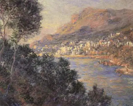 Monte-Carlo viděné z Roquebrune - Claude Monet