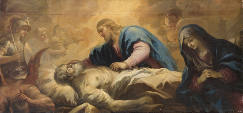 Smrt svatého Josefa - Luca Giordano