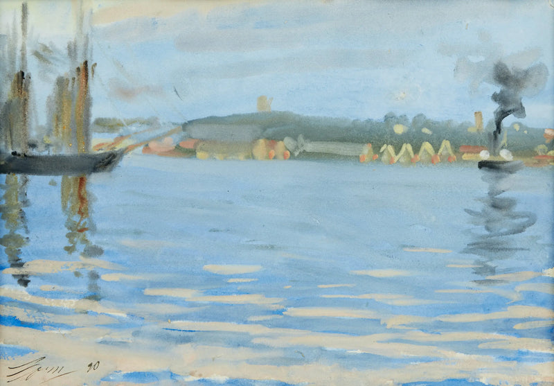 Motiv Skeppsholmen - Anders Zorn