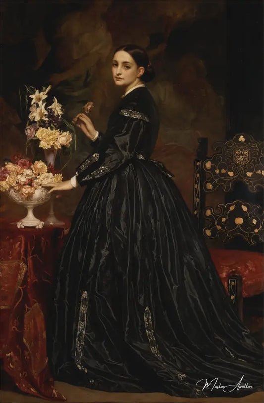 Mrs James Guthrie - Frederic Leighton Reproductions de tableaux à la peinture à l’huile