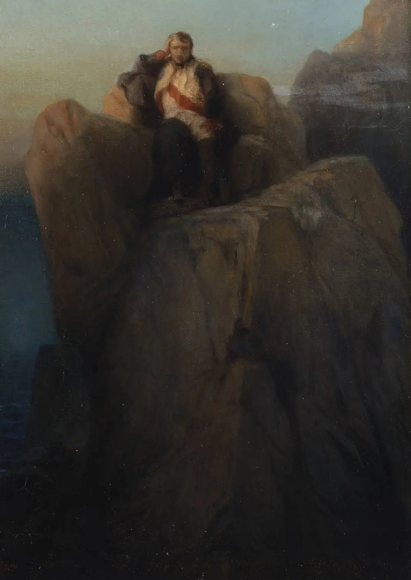 Napoleon na Svaté Heleně - Paul Delaroche