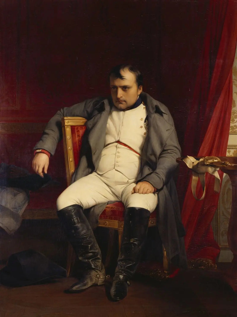 Napoléon Ier ve Fontainebleau dne 31. března 1814 - Paul Delaroche