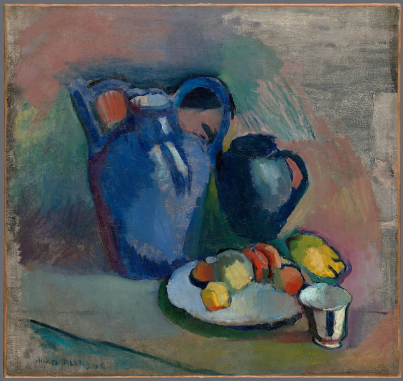 Zátiší s modrou džbánem - Henri Matisse