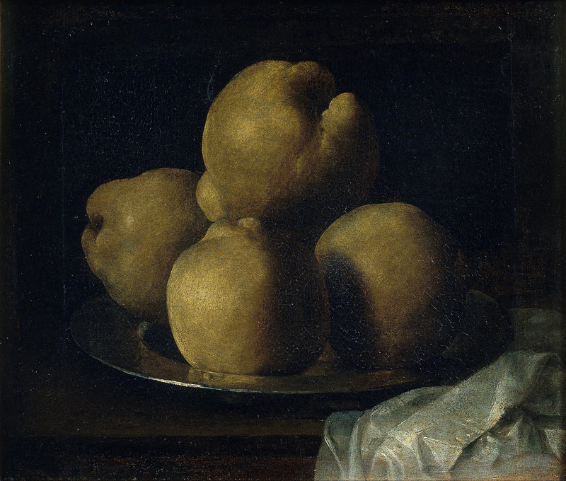 Mrtvá příroda v rohu - Francisco de Zurbarán