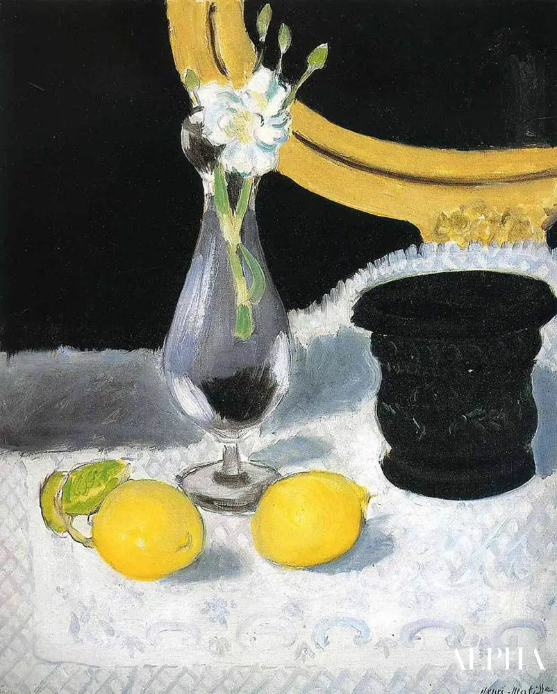 Nature morte aux citrons - Matisse - Reproductions de tableaux et peintures haut de gamme