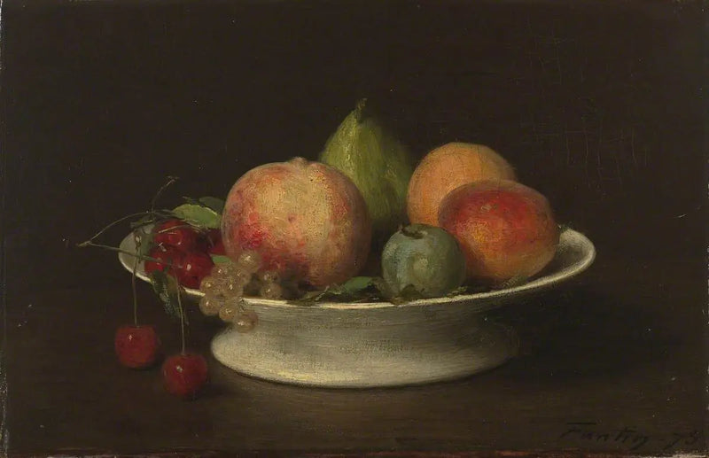 Mrtvá příroda s ovocem - Henri Fantin-Latour
