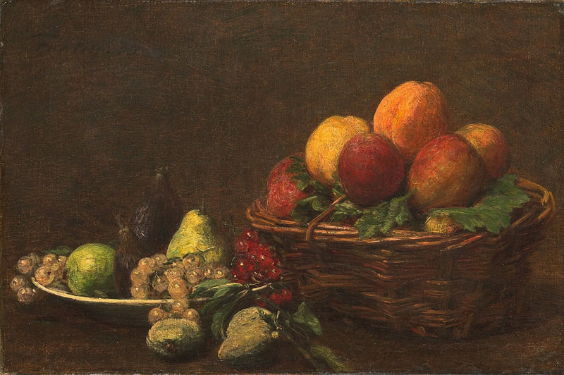 Mrtvá příroda s ovocem - Henri Fantin-Latour