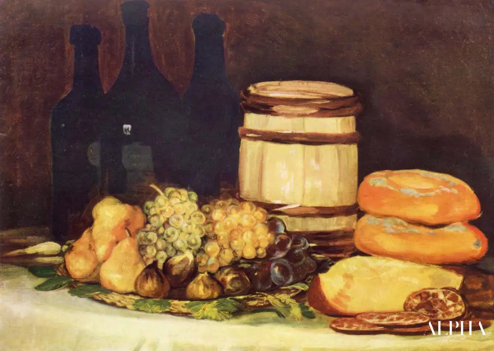 Nature morte avec des fruits - Francisco de Goya - Reproductions de tableaux et peintures haut de gamme